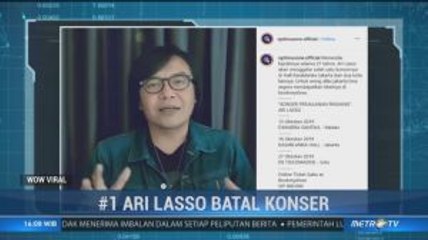 Konser Ari Lasso di Jakarta Batal Dilaksanakan