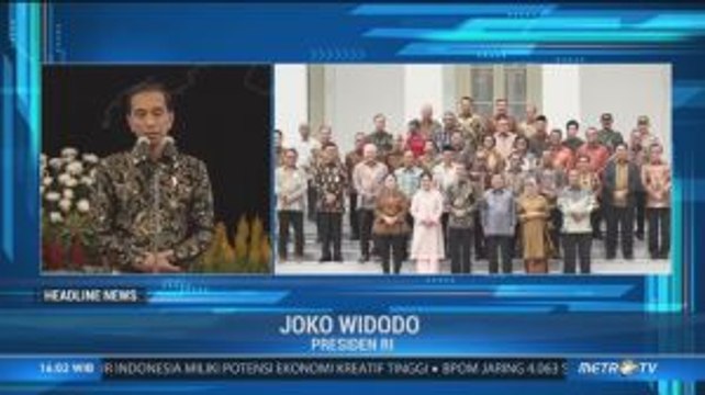 Perpisahan Kabinet Kerja, Jokowi Minta Maaf Karena Sering Telepon Tengah Malam