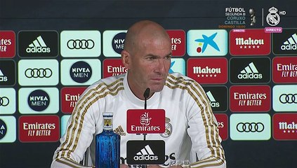 Zidane: "Tengo mis preferencias para la fecha del Clásico pero no las voy a decir"