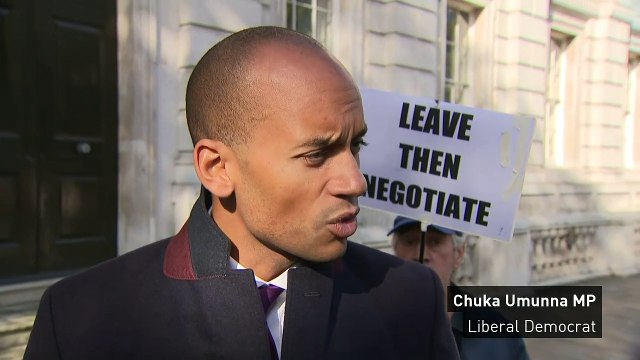 Chuka Umunna urges MPs to vote against deal