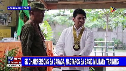 Higit 30 SK chairpersons sa Caraga, nagtapos sa basic military training