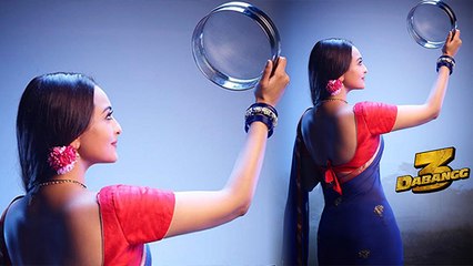 Download Video: Sonakshi Sinha celebrate Karwa Chauth with Salman Khan’s Dabangg 3 poster | FilmiBeat