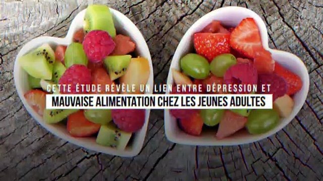 Cette étude révèle un lien entre dépression et mauvaise alimentation chez les jeunes adultes