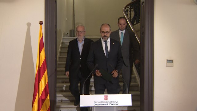 Conseller de Interior de la Generalitat, Miquel Buch