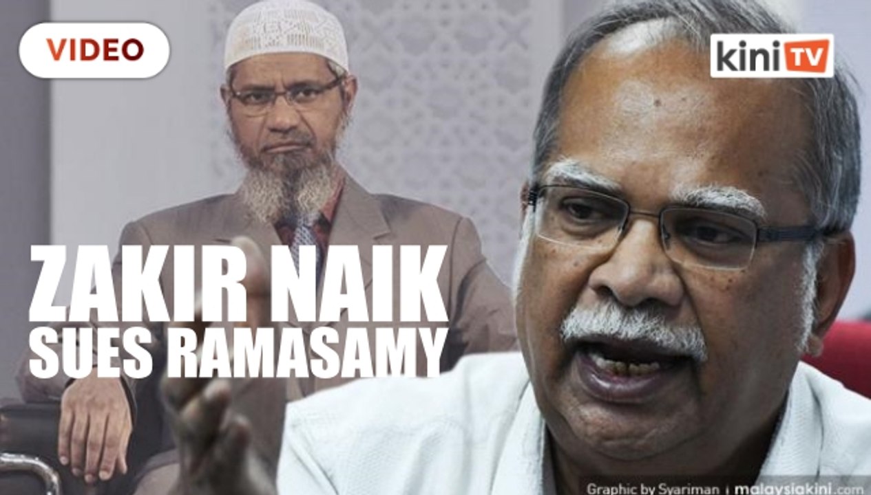 Zakir Naik sues Ramasamy
