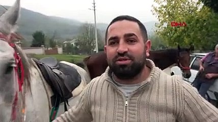 Yollar bozuk olunca atları kullanmaya başladılar