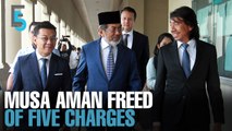 EVENING 5: Musa Aman freed of five charges