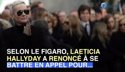 Est-ce que Laeticia Hallyday rend les armes face à Laura Smet et David Hallyday ?