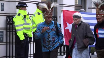 Westwood joins protest against BP's actions in West Papua
