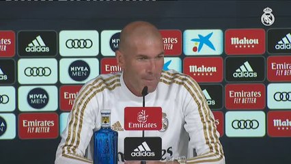Zidane, sobre el clásico: "Estaremos preparados para jugar en la fecha que nos digan"