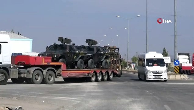 Fırat Kalkanı ile Zeytin Dalı Bölgesi'ni Polis Özel Harekat Takviyesi