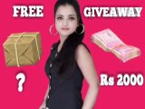 GIVEAWAY - SPECIAL GIVEAWAY FOR MY FOLLOWERS | 2019 | HINDI