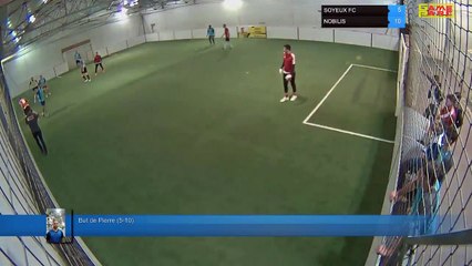 But de Pierre (5-10) - SOYEUX FC Vs NOBILIS - 17/10/19 19:00 - LIGUE 3 - Poitiers Game Parc