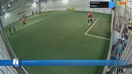 But de Damien (6-11) - SOYEUX FC Vs NOBILIS - 17/10/19 19:00 - LIGUE 3 - Poitiers Game Parc