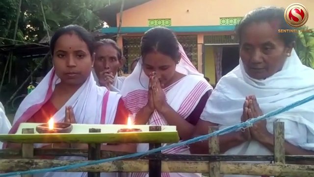 Kati Bihu celebrated in Sivasagar