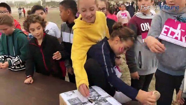 LE CAP D'AGDE - Près de 600 élèves solidaires au cross du Collège Paul-Emile Victor en association avec ELA