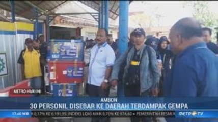 Tim Rescue Partai NasDem Tiba di Ambon