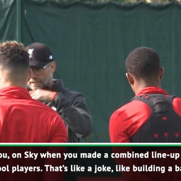 11 Liverpool players in combined line-up a joke - Klopp