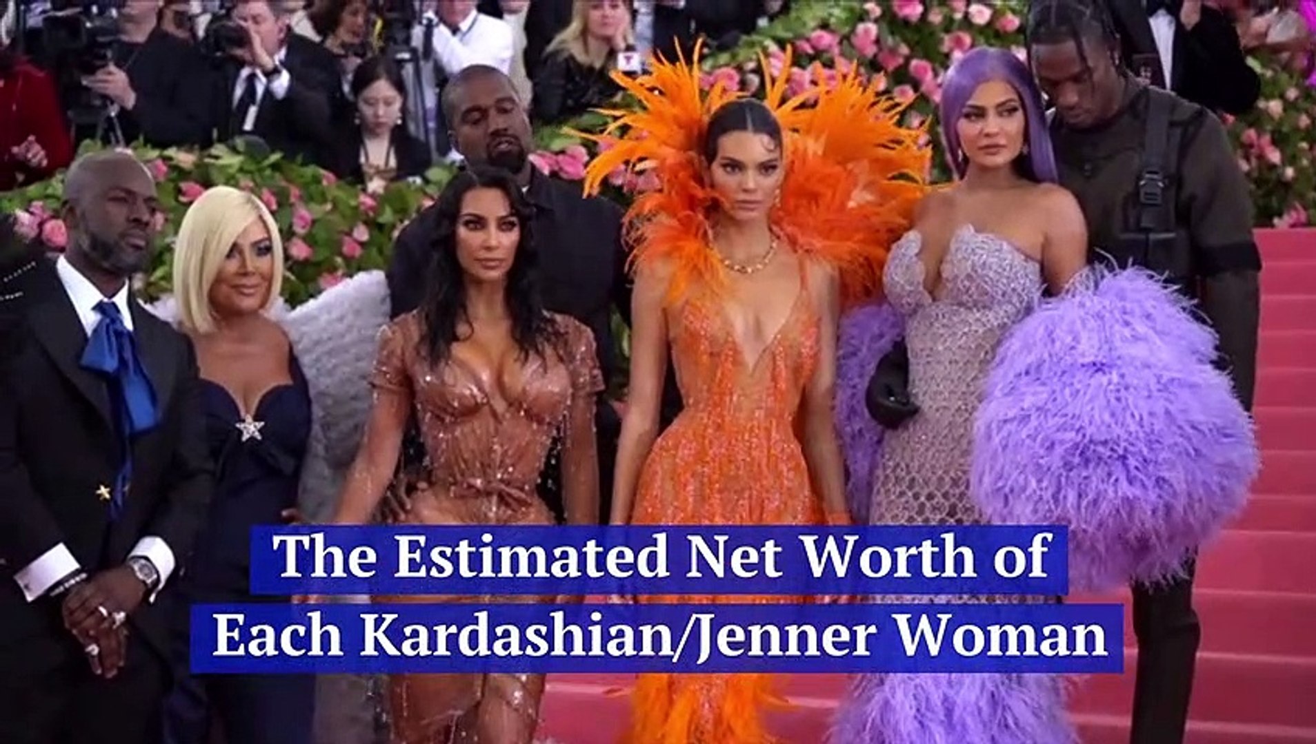 ⁣The Estimated Net Worth of Each Kardashian/Jenner Woman