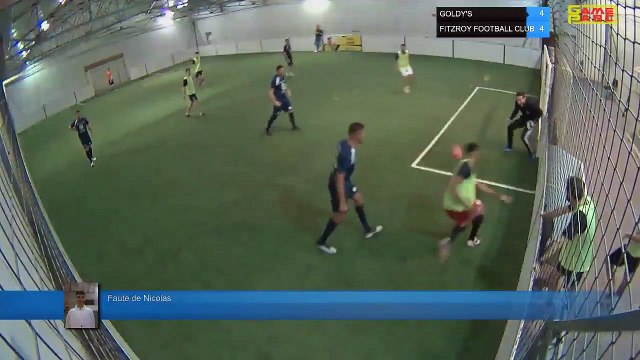 Faute de Nicolas - GOLDY'S Vs FITZROY FOOTBALL CLUB - 17/10/19 21:00 - LIGUE 1 - Poitiers Game Parc