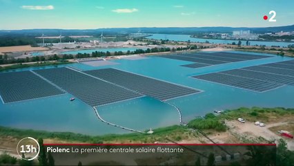 Vaucluse : la première centrale solaire flottante fournit de l'énergie pour 10 000 personnes