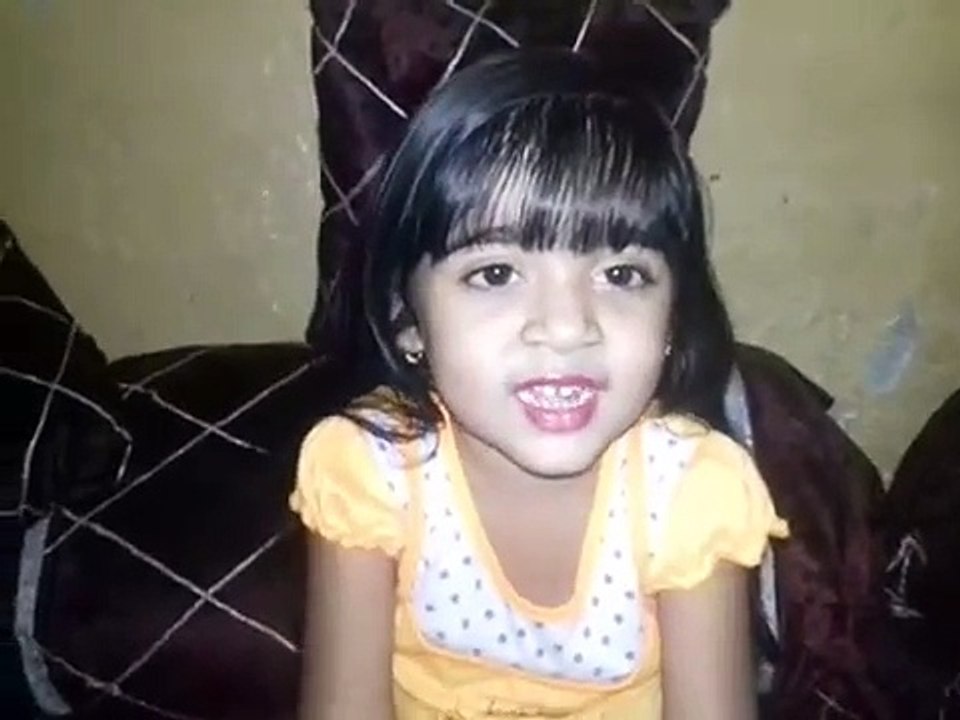 Chota Sa Makora Chat Pe Charh gay,Poem by Little Girl Ayesha