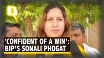 Tik Tok Star & BJP Candidate Sonali Phogat Confident Of Winning Haryana's Adampur