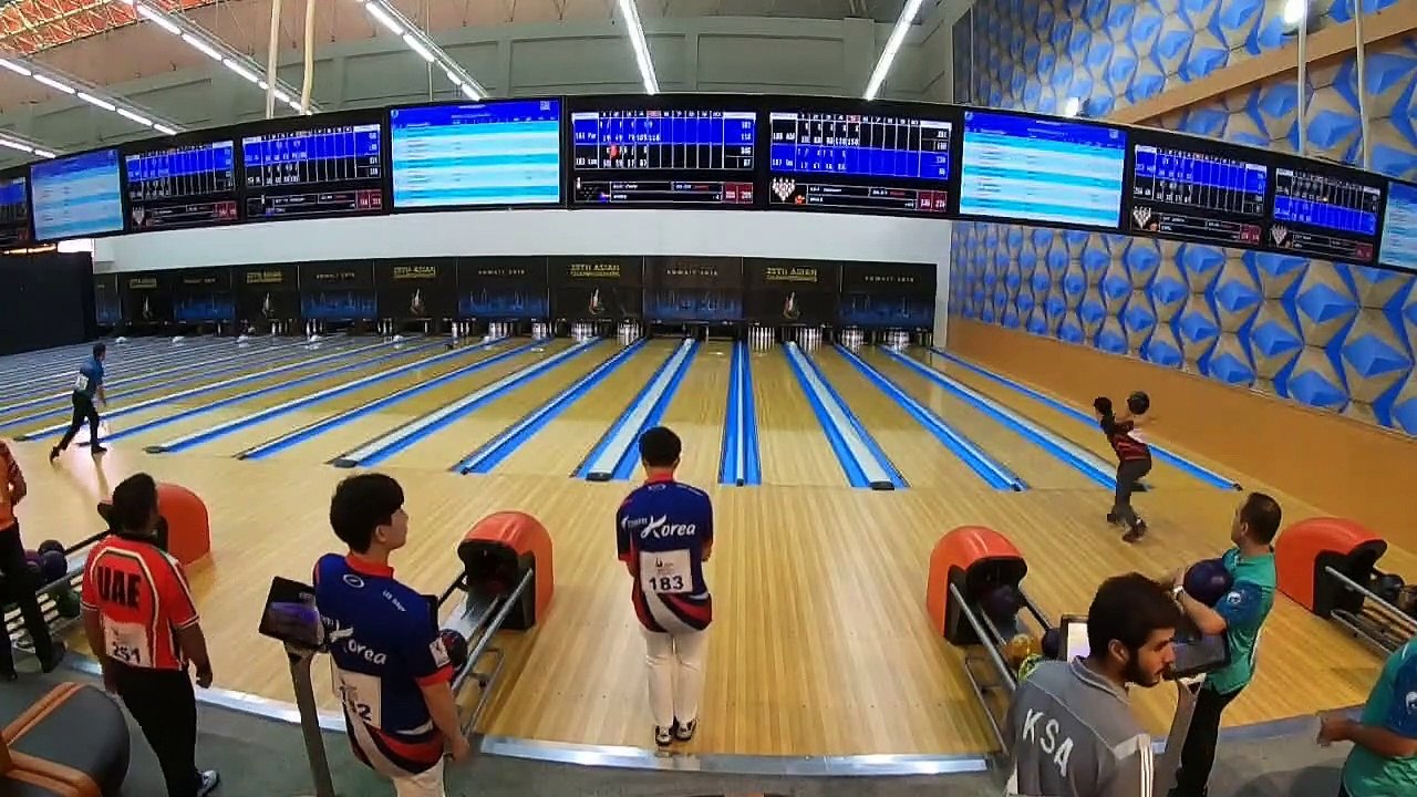 Men's Doubles Squad 1 - Lanes 41-48 - 25th Asian Tenpin Bowling Championships 2019