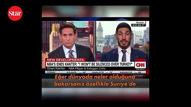 FETÖ’cü Enes Kanter’den Başkan Erdoğan ve Türkiye hakkında rezil sözler