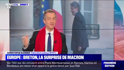 ÉDITO - Après le rejet de la candidature de Sylvie Goulard, "le nom de Thierry Breton est une surprise"