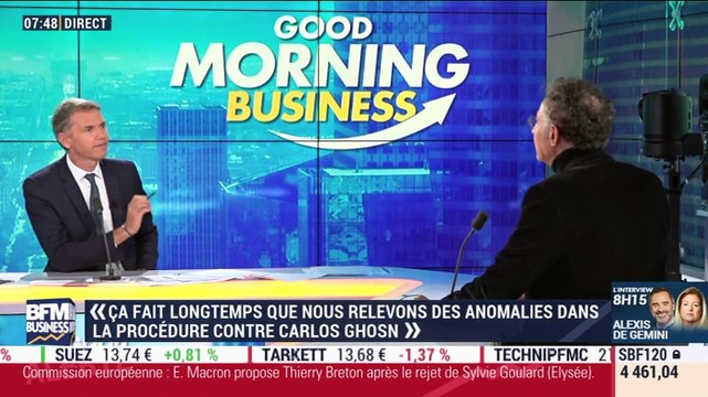 Les avocats accusent de collusions les procureurs, des dirigeants de Nissan et des membres du gouvernement, François Zimeray – 24/10