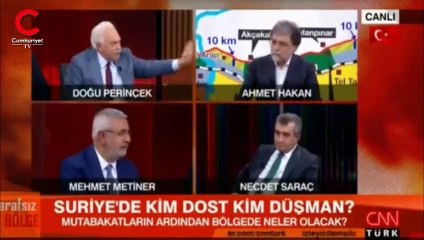 Canlı yayında ortalık karıştı: Terbiyesizlik etme!