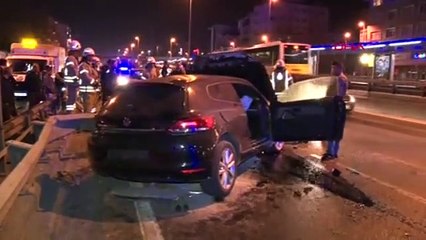 İstanbul'da korkunç kaza! Kopan parmaklarını aradılar