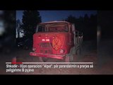 'Alpet' bllokojnë në Shkodër 8 kamionë me dru, policia Gjoba dhe hetim për 5 inspektorë