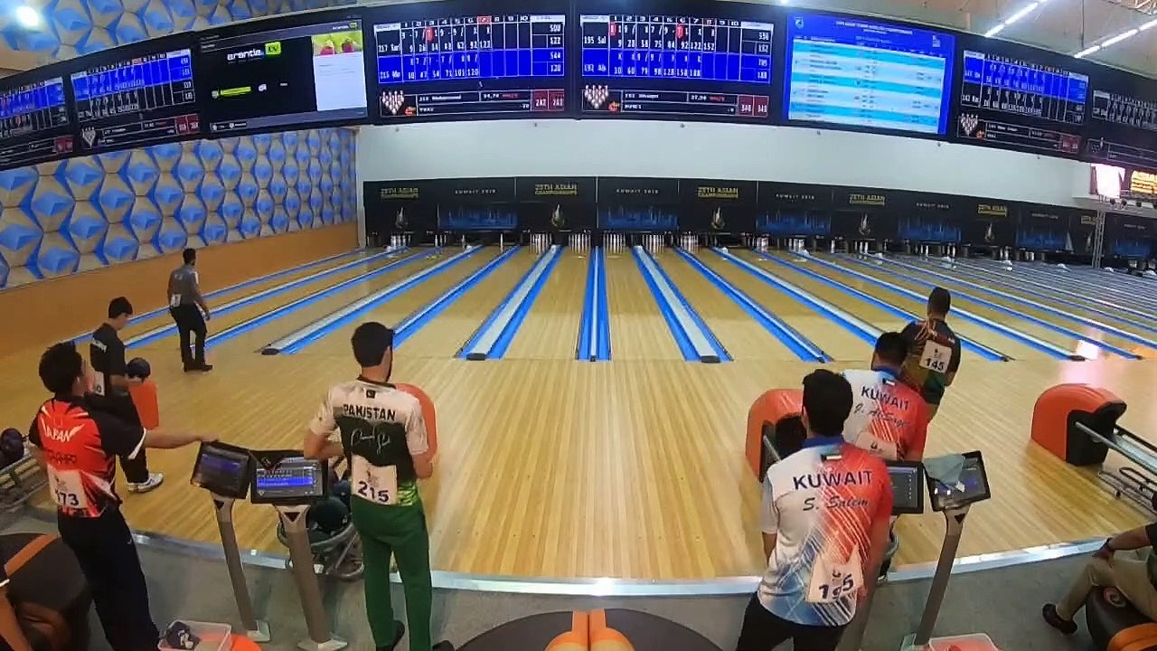 Men's Doubles Squad 1 - Lanes 3-10 - 25th Asian Tenpin Bowling Championships 2019