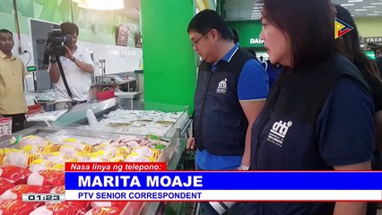Higit 100kg ng manok na walang permit, kinumpiska ng DTI