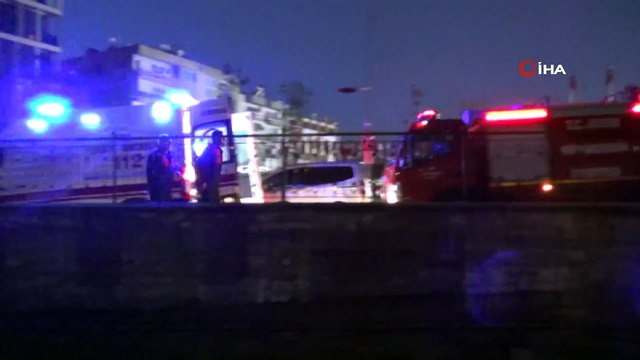 Kaçmak için tren yoluna atlayan şahsın kolu ve bacakları kırıldı, ekipler kurtarmak için zamanla yarıştı