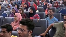 وفد السفارة الأمريكية يزور جامعة سوهاج للتعريف بالمنح الدراسية للطلاب