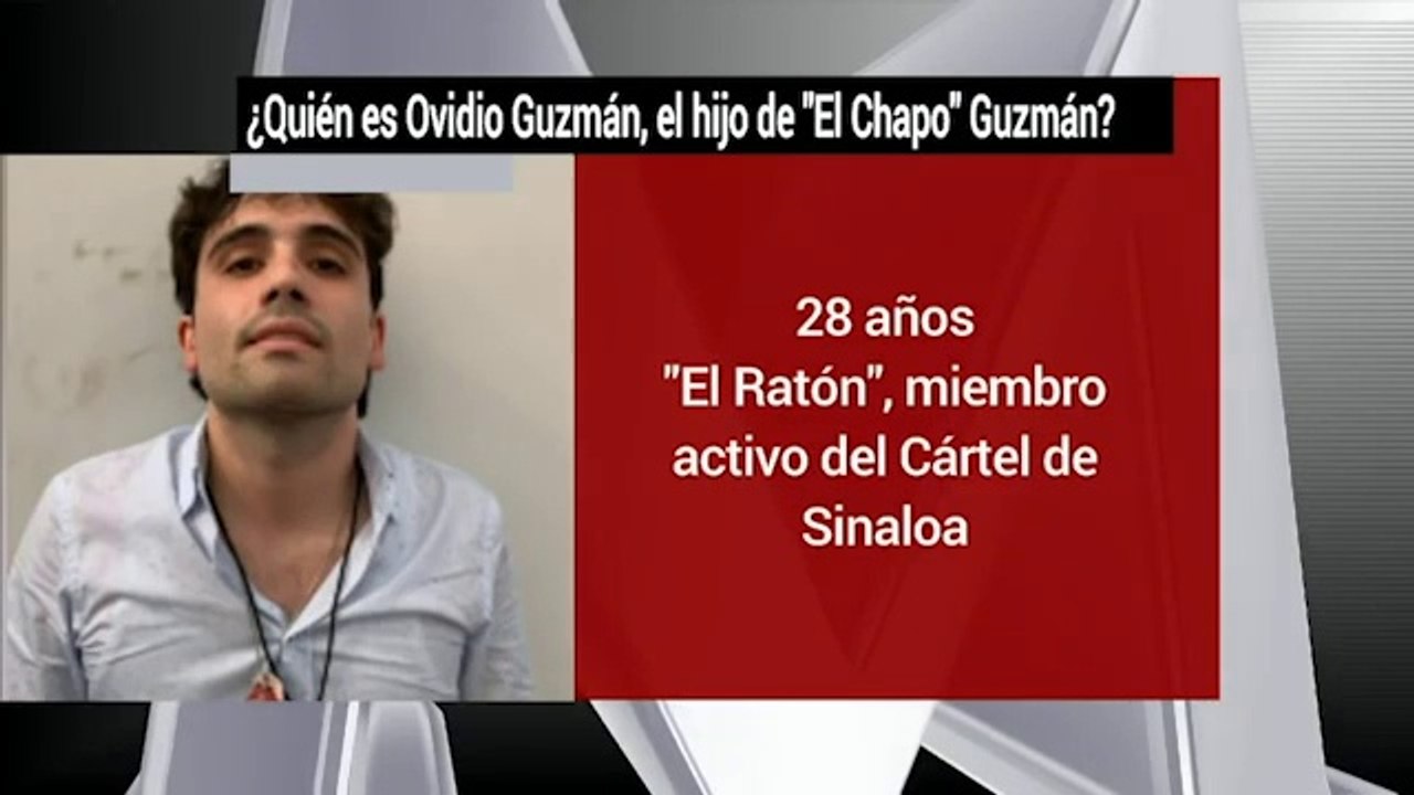 ¿Quién es Ovidio Guzmán, el hijo de 'El Chapo' Guzmán?
