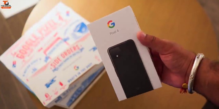 Google Pixel 4 Unboxing & First Look - RADAR + Crazy Camera - Pizza Edition