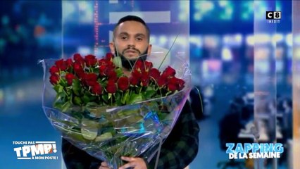 Malik Bentalha demande la chanteuse Angèle en mariage lors d'un journal télévisé en Belgique