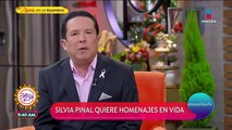 ¡Silvia Pinal confiesa querer ser homenajeada en vida!