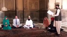 The Royal Couple Of United Kingdom Listen Tilwat E Quran In Badshahi Mosque Lahore Pakistan.