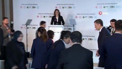 Bakan Ziya Selçuk: "Sıfır Atık Projesi en büyük çevre hareketlerinden biri"