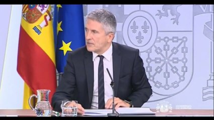 Marlaska: "Vamos a aplicar al independentismo violento el código penal con toda contundencia"