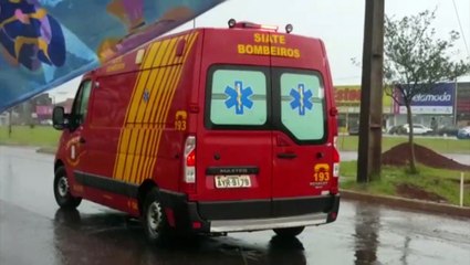Acidente deixa homem ferido na Avenida Assunção