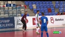 تصفيات كأس آسيا لكرة الصالات منتخب العراق ومنتخب الكويت 18 10 2019 الشوط الثاني