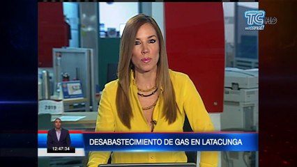 Problemas de abastecimiento de gas en Latacunga