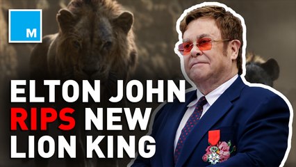 Elton John says 'Lion King' remake's soundtrack lost 'magic and joy'