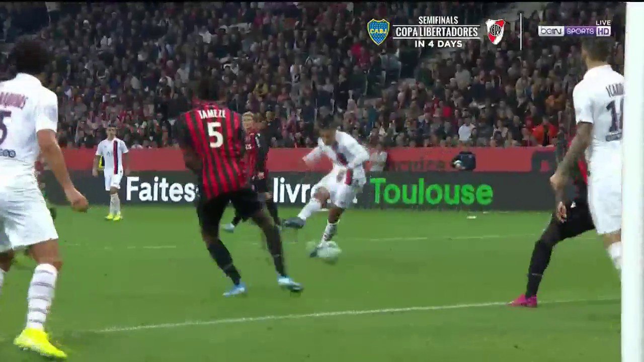 OGC Nice 1-3 PSG - GOAL Mbappe